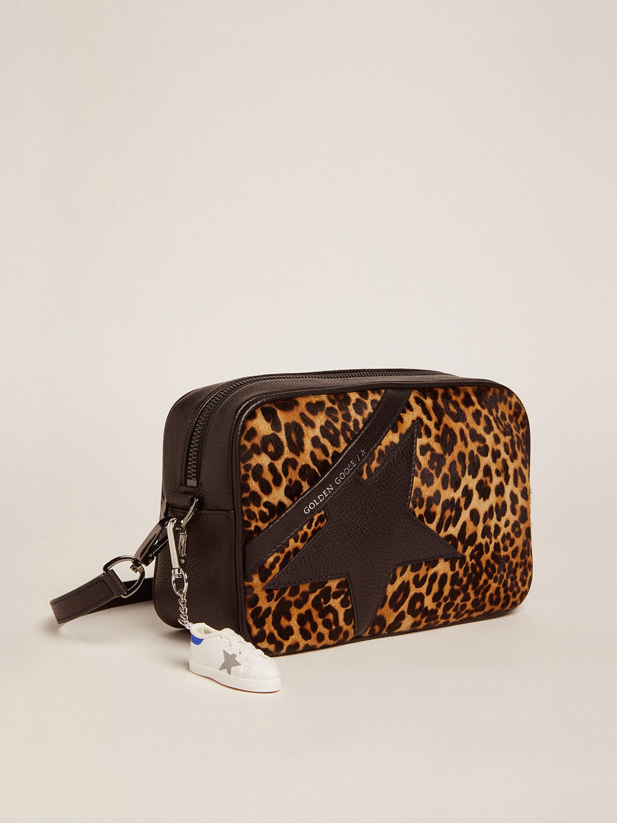 Borsa Star Bag in cavallino leopardato
