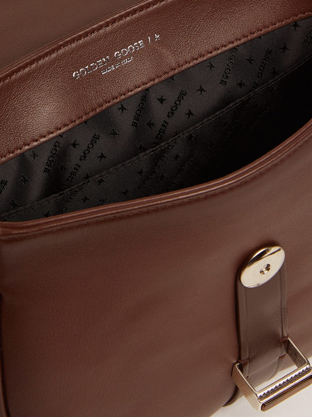 Borsa Rodeo Bag small in pelle cuoio scuro