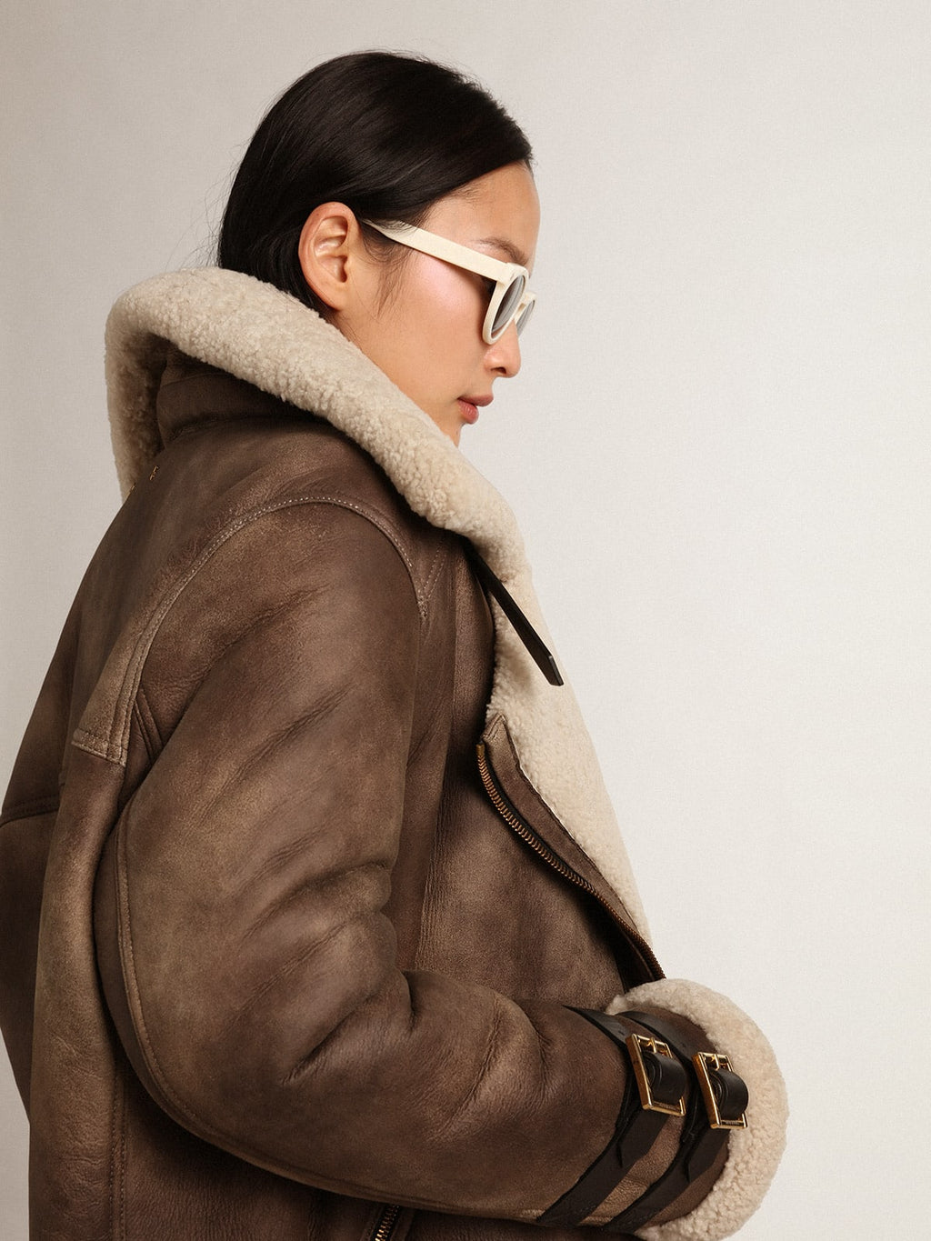 Giacca Chelsey Collezione Journey in shearling