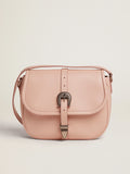 Borsa Rodeo Bag medium in pelle color rosa quarzo