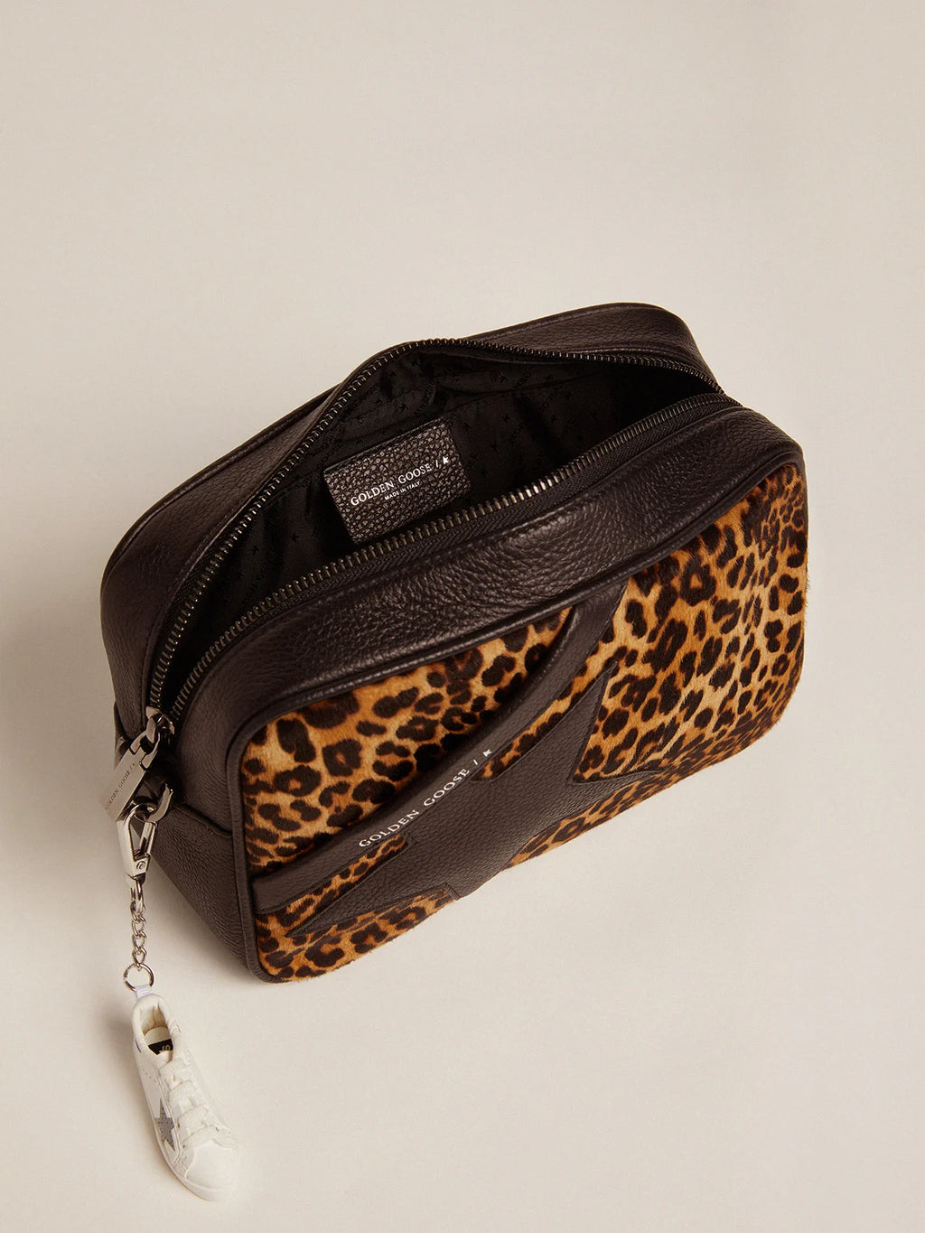 Borsa Star Bag in cavallino leopardato