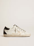 Super-Star con stella oro e talloncino in glitter nero