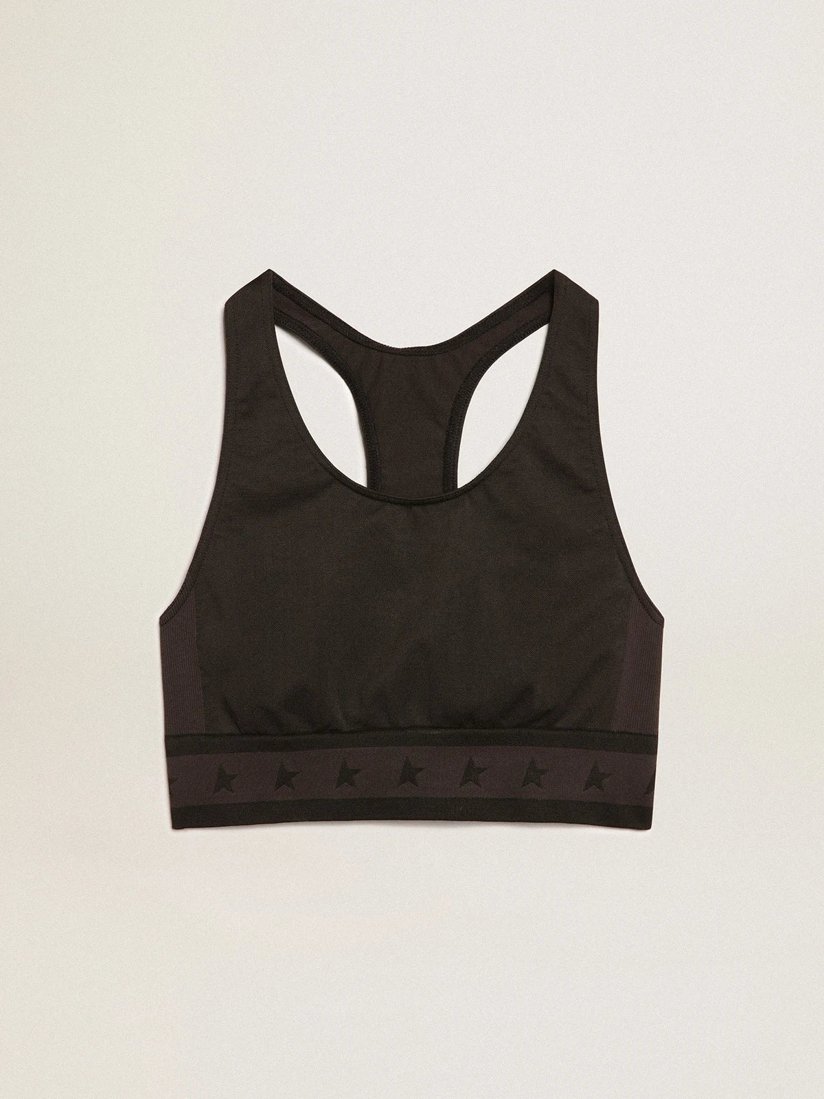 Top sportivo di colore nero