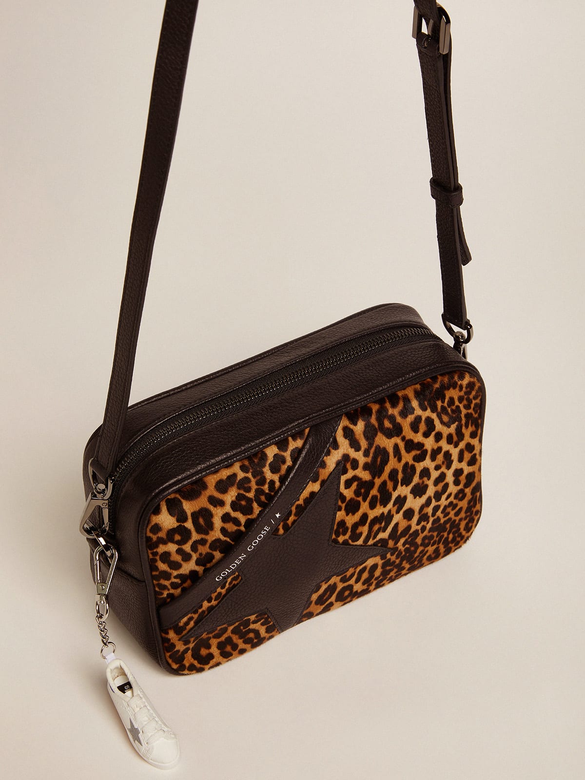Borsa Star Bag in cavallino leopardato
