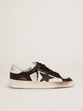 Sneaker Stardan uomo in pelle bianca e nera