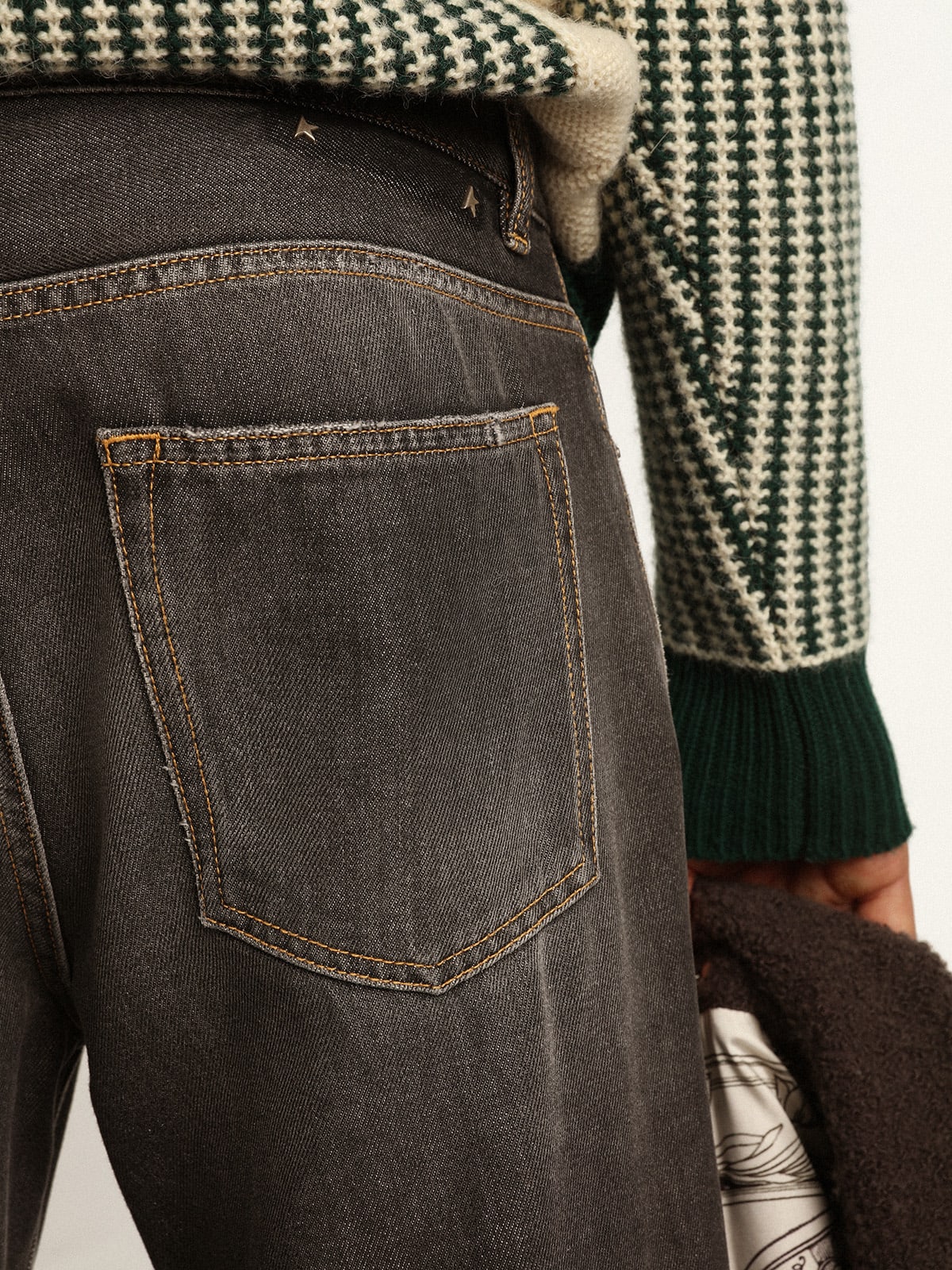Jeans neri Cory Collezione Journey dall'effetto stonewashed