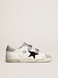 Old School con stella in suede e fasce in cristalli Swarovski