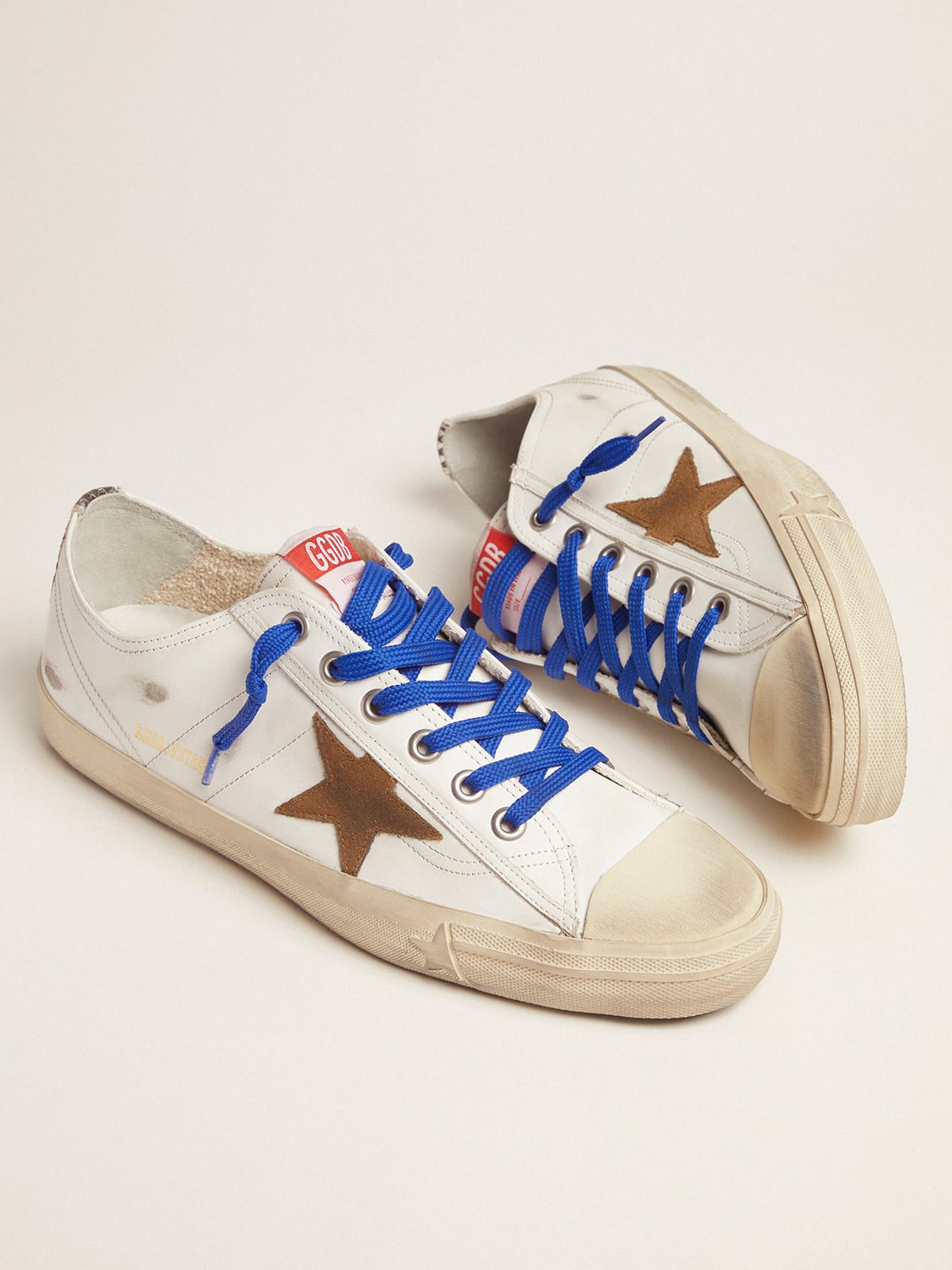 Sneaker V-Star LTD con listino pitonato e lacci blu