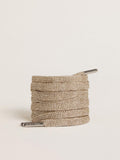 Gold lurex laces