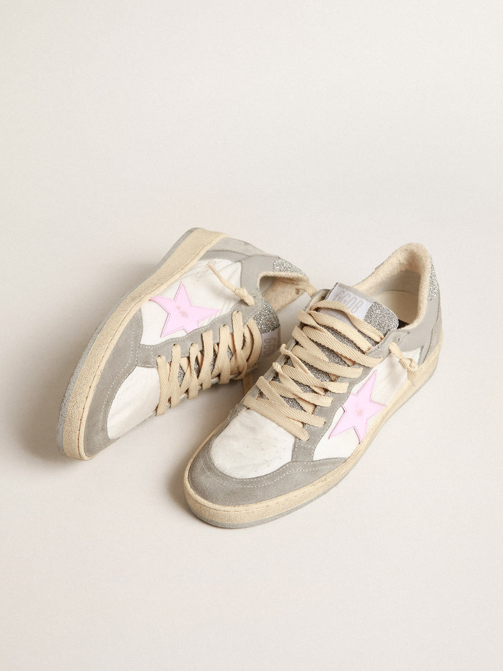 Ball Star LTD con inserti in cristalli Swarovski e stella rosa