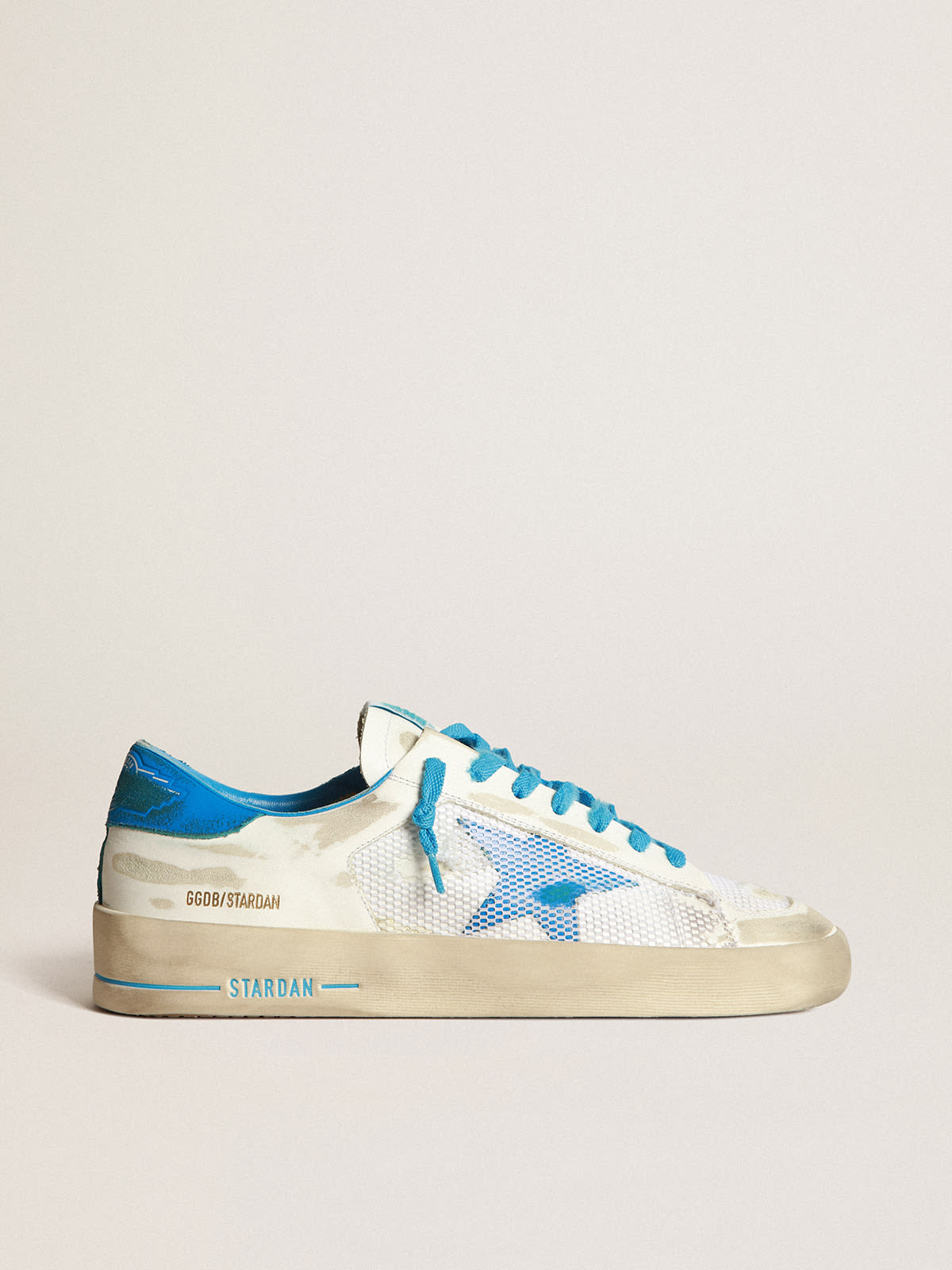 Sneakers Stardan bianche e azzurre