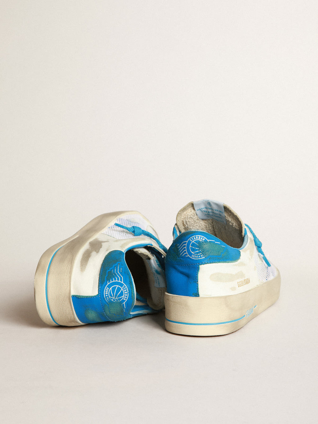 Sneakers Stardan bianche e azzurre