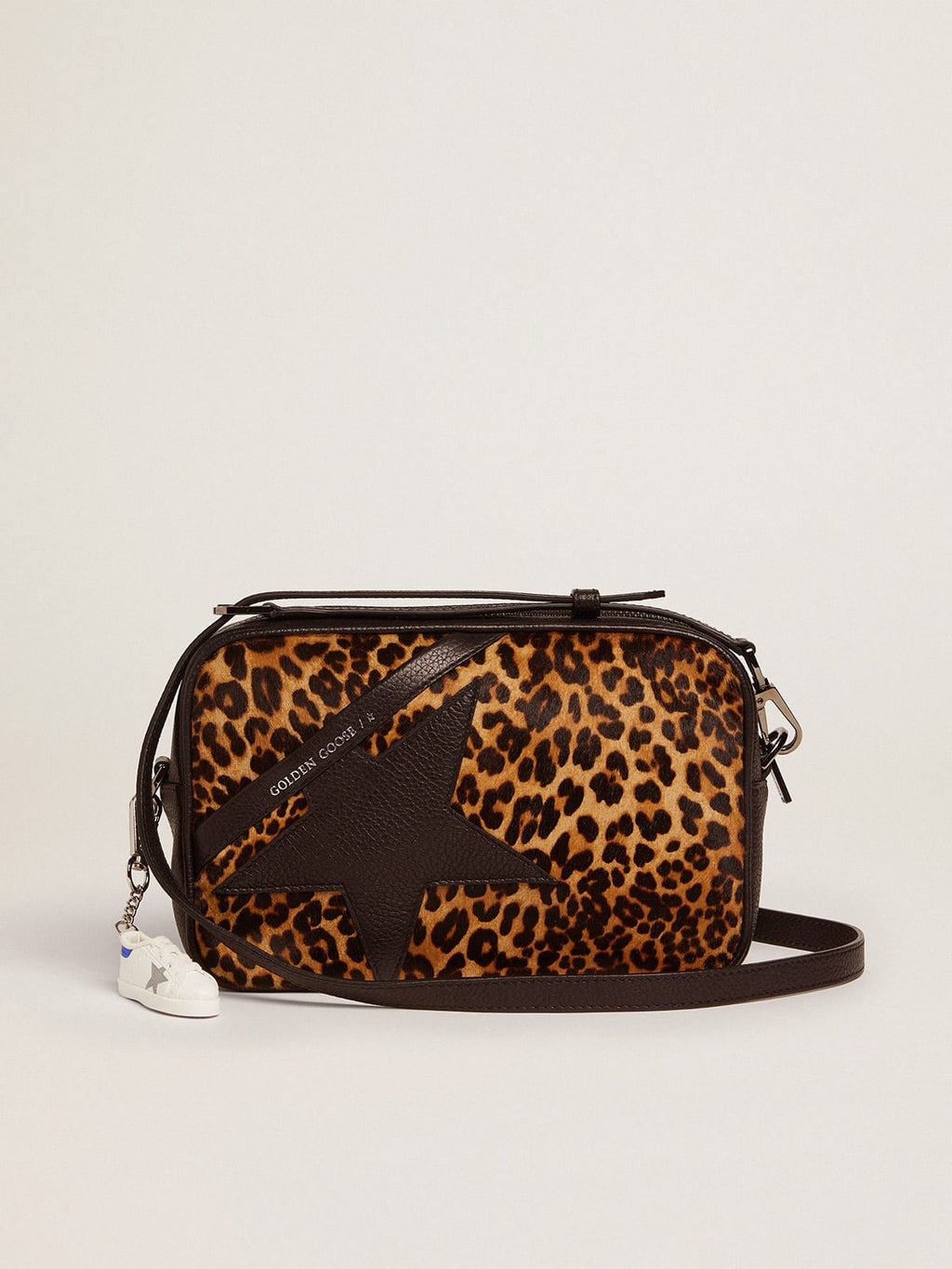 Borsa Star Bag in cavallino leopardato