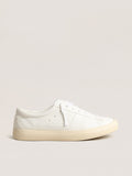 Sneaker Yatay Model 1B sostenibile con tomaia bio-based bianca e Y bianca