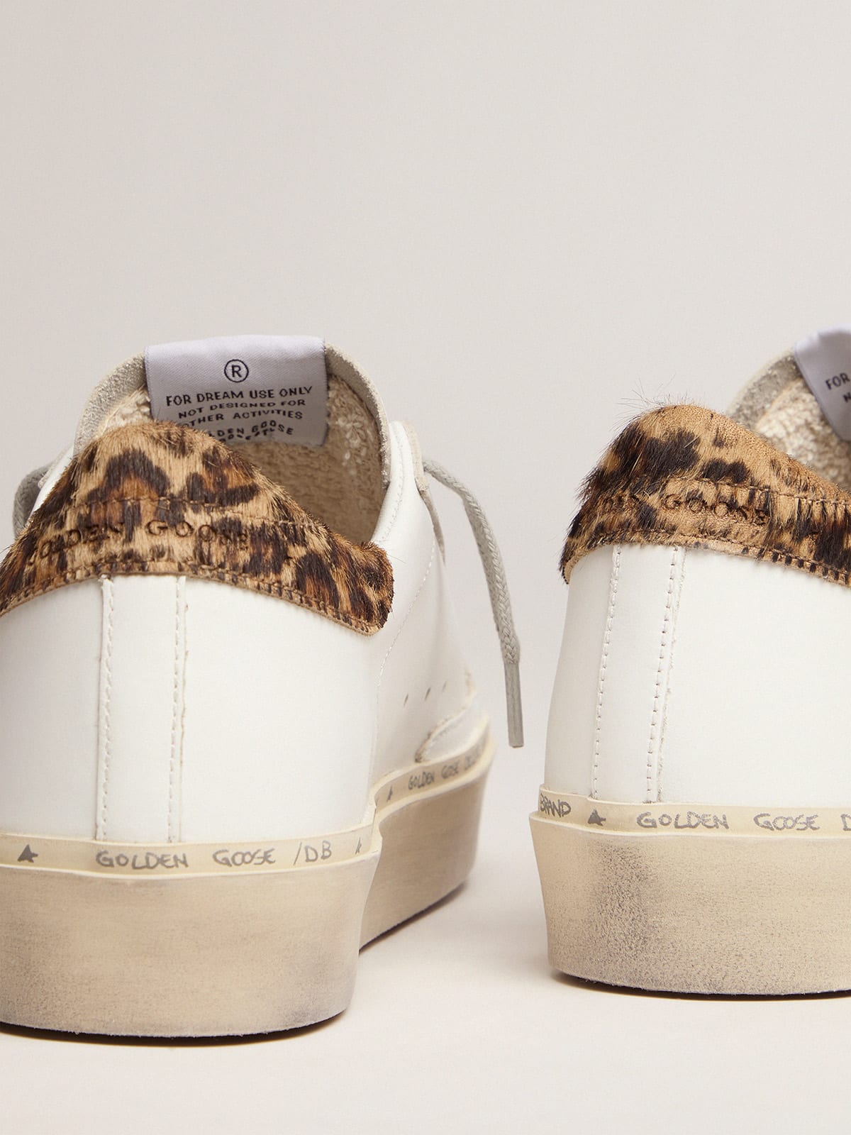 Sneakers Hi Star con talloncino leopardato