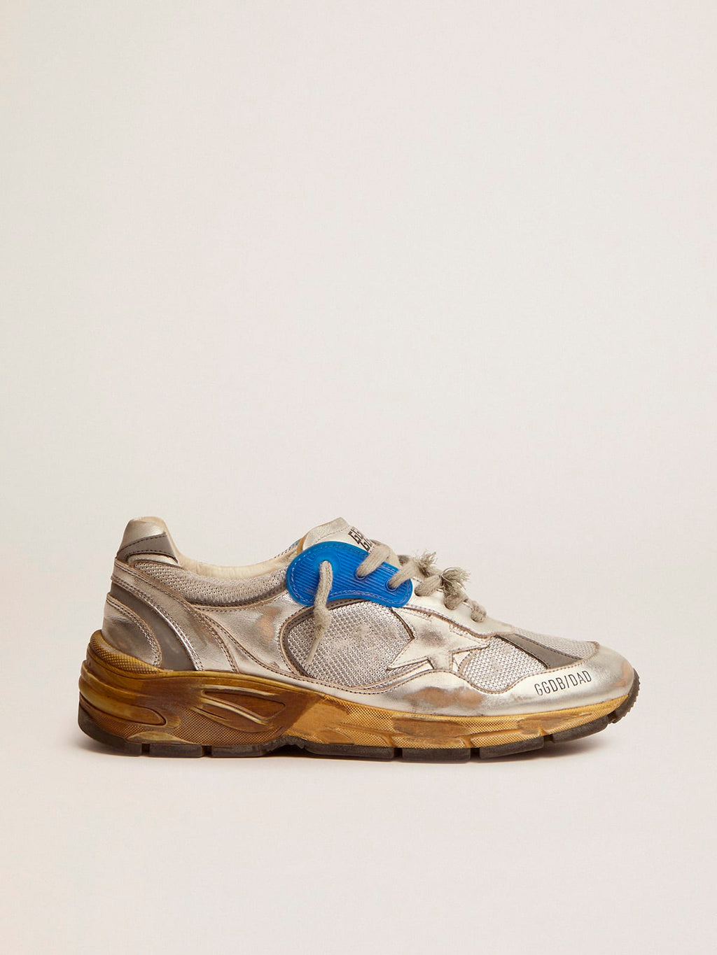 Sneakers Dad-Star donna argentate