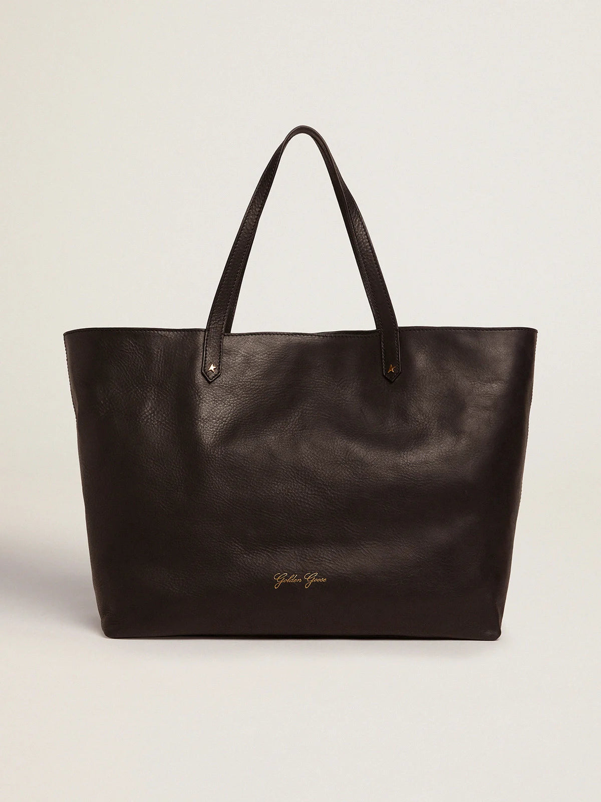 Borsa Pasadena Bag nera con logo dorato sul davanti