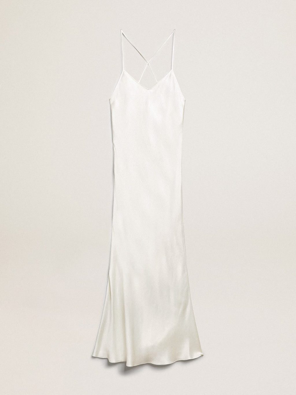 Vestito sottoveste color pergamena