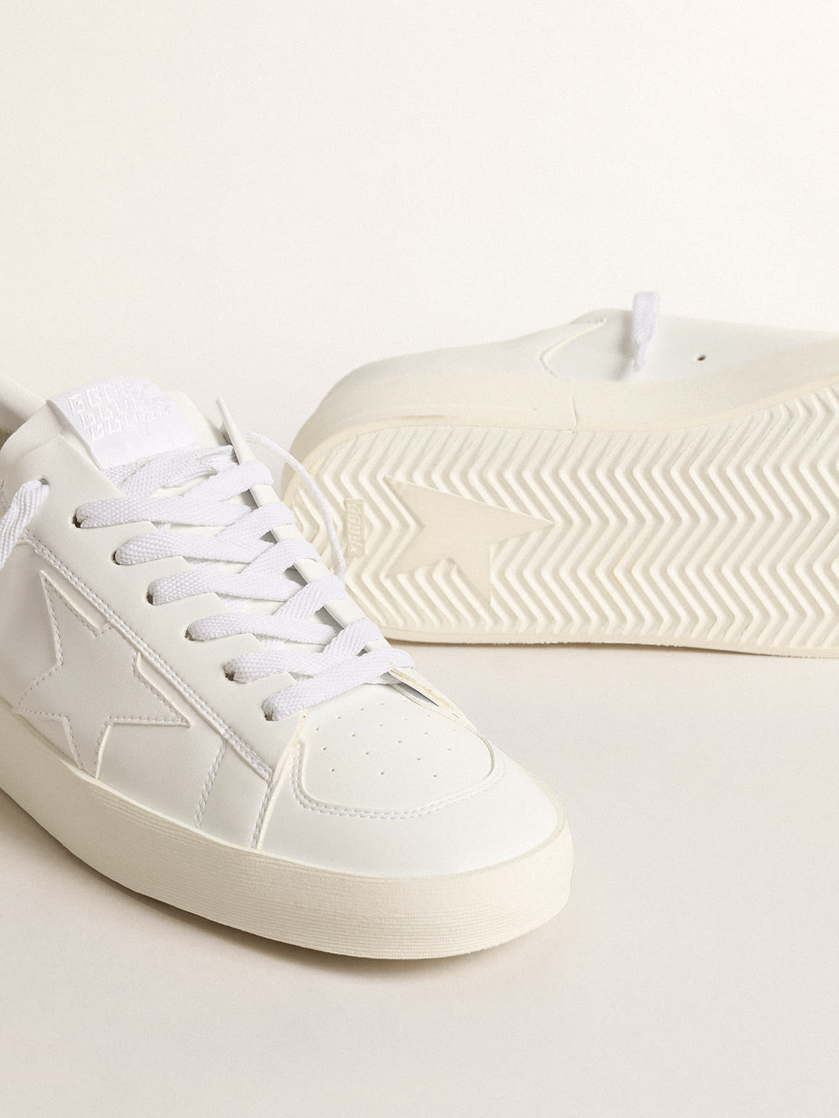 Stardan Uomo bio-based con stella e talloncino bianchi