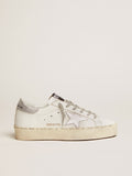 Sneakers Hi Star con stella e talloncino in argento metallizzato
