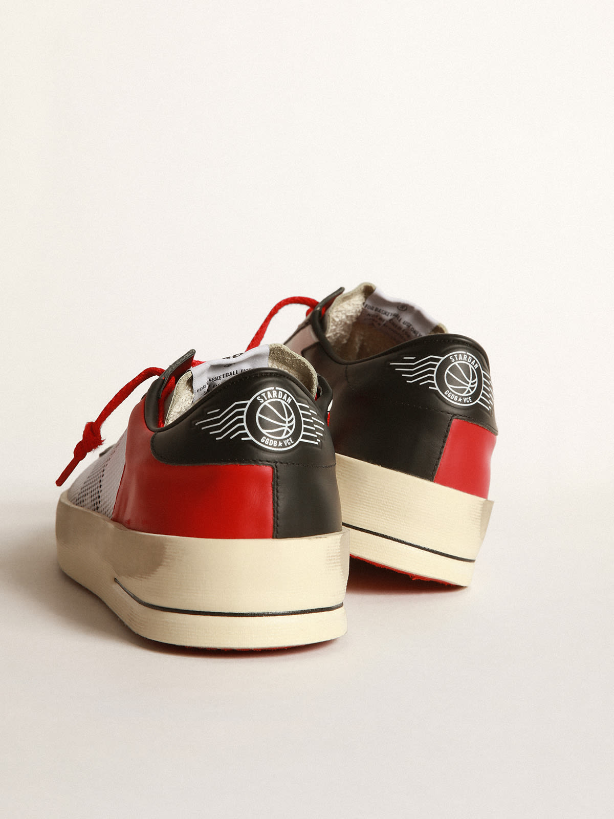 Sneakers Stardan in pelle con inserti in mesh