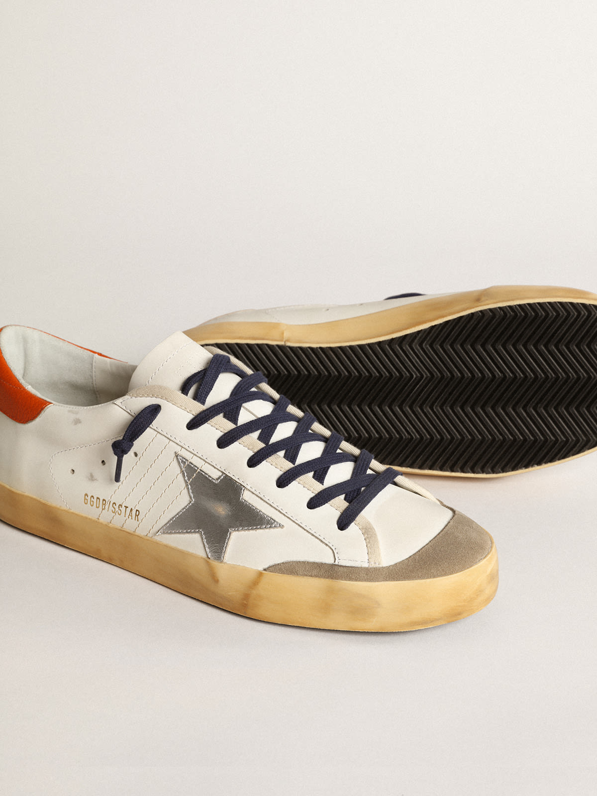Super-Star Penstar con stella argento e talloncino arancione