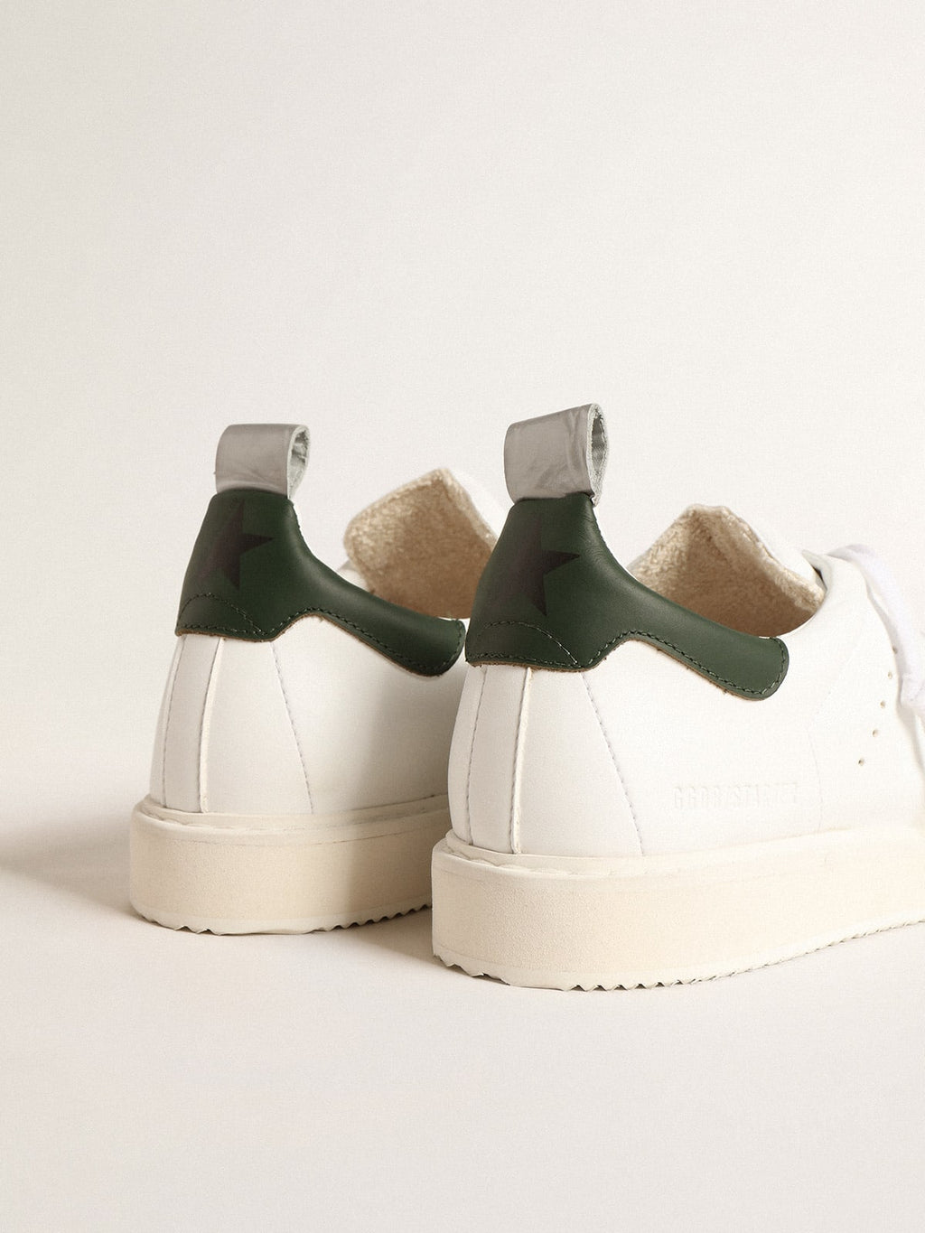 Starter bio-based con talloncino in pelle verde